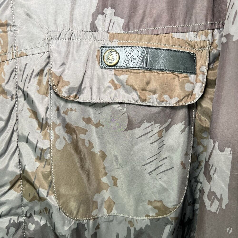 Volcom V Line Science Full Snap Front Jacket Mens… - image 5